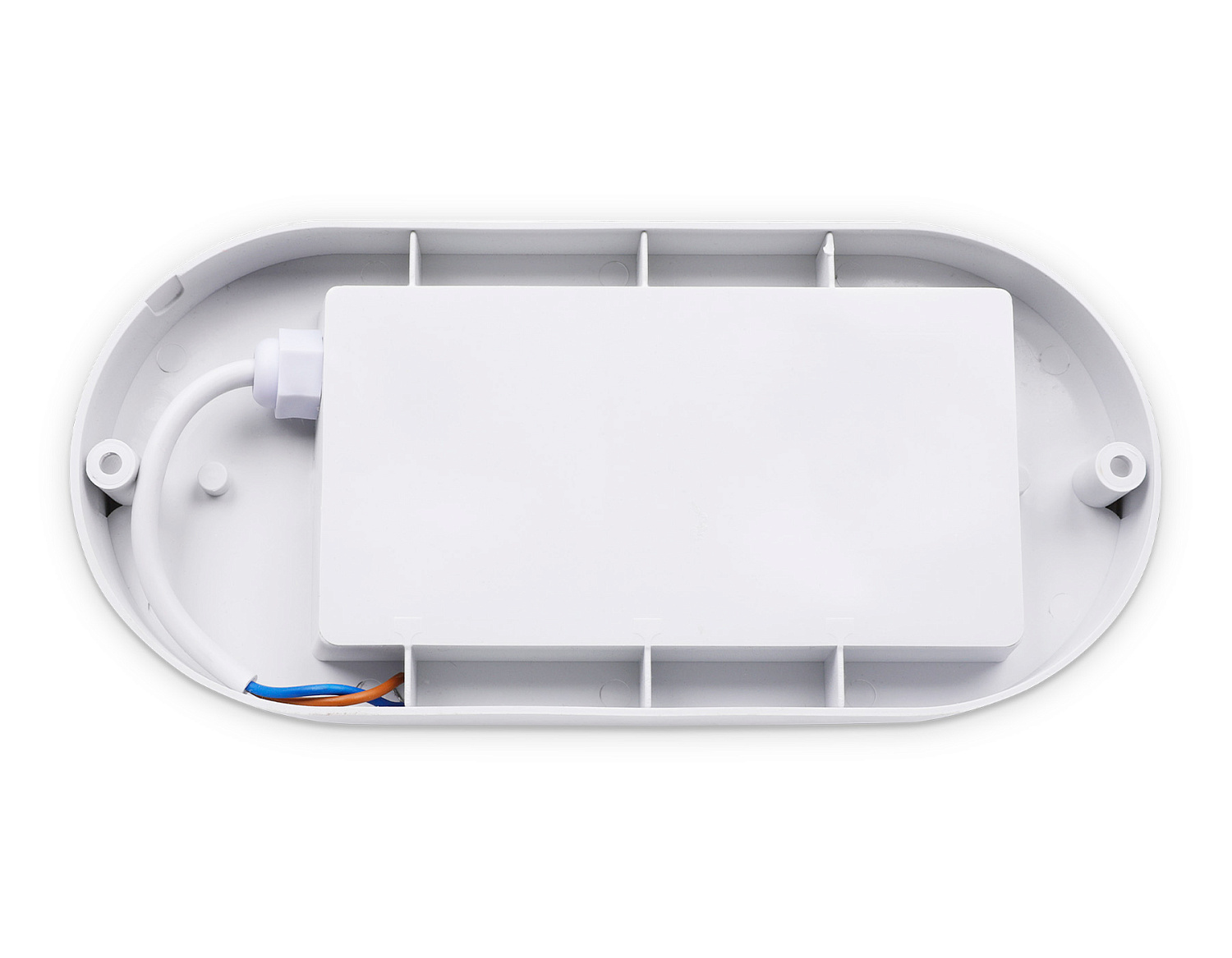 Светильник светодиодный влагозащищенный ST8662 WH белый IP65 LED 4200K 20W 220*100*60