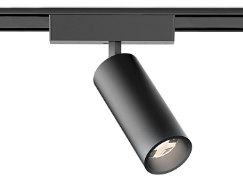 Светильник светодиодный трековый для шинопровода Magnetic Ultra Slim GV1522 BK черный IP20 18W 4200K 48V 24° D55*185