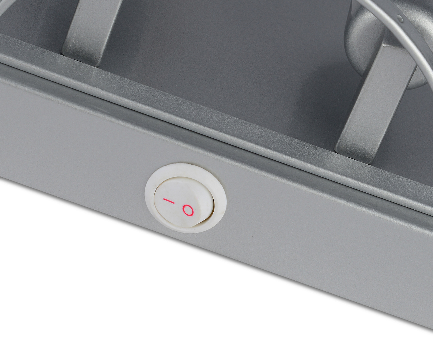 Настенный светильник с выключателем и хрусталем TR5090 SL/CL серебро/прозрачный E14/2 max 40W 260*180*150