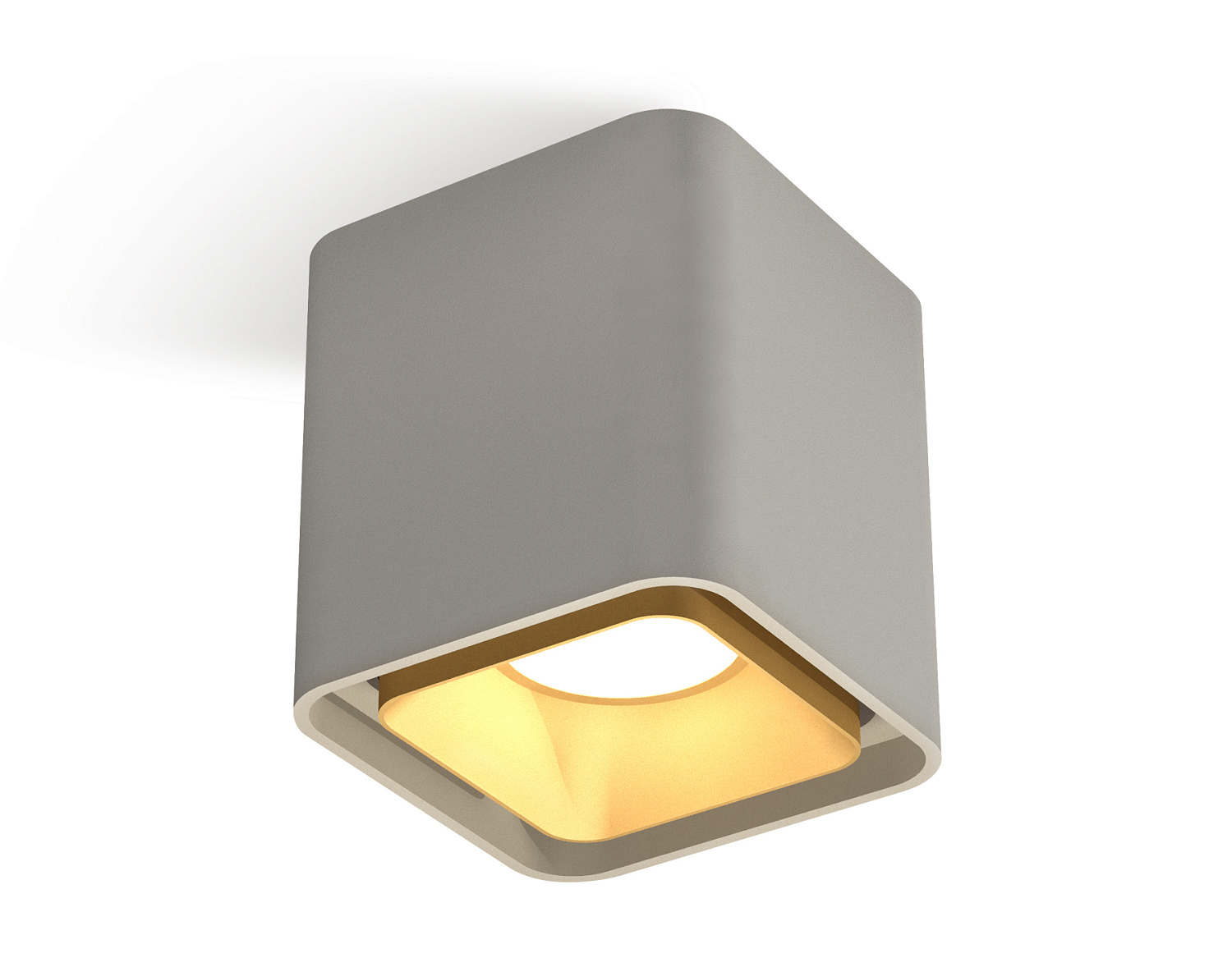 Комплект накладного светильника XS7842004 SGR/SGD серый песок/золото песок MR16 GU5.3 (C7842, N7704)