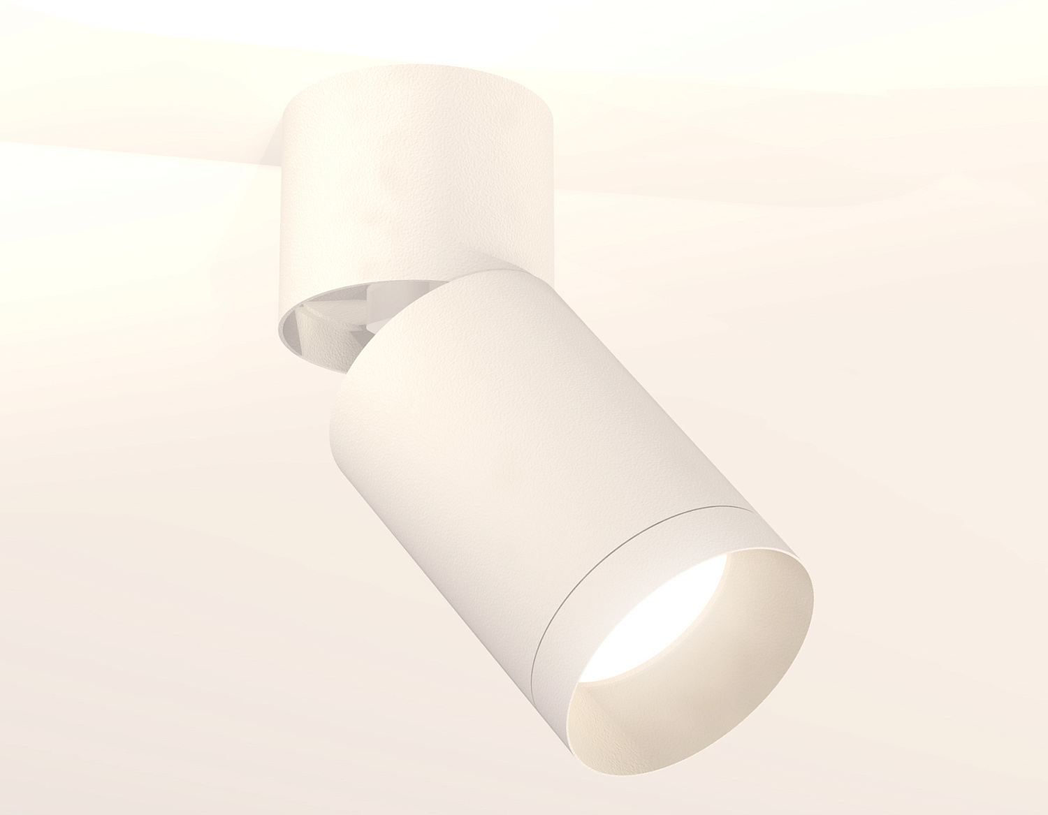 Комплект накладного поворотного светильника XM6312040 SWH/WH белый песок/белый MR16 GU5.3 (A2220, C6312, N6130)