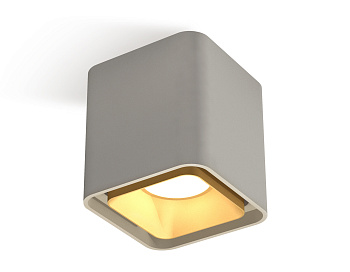 Комплект накладного светильника XS7842004 SGR/SGD серый песок/золото песок MR16 GU5.3 (C7842, N7704)