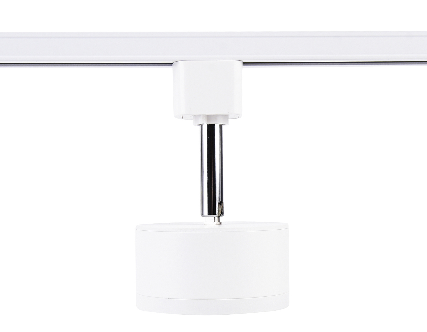 Трековый однофазный светильник со сменной лампой GL5356 WH белый GX53 max 12W