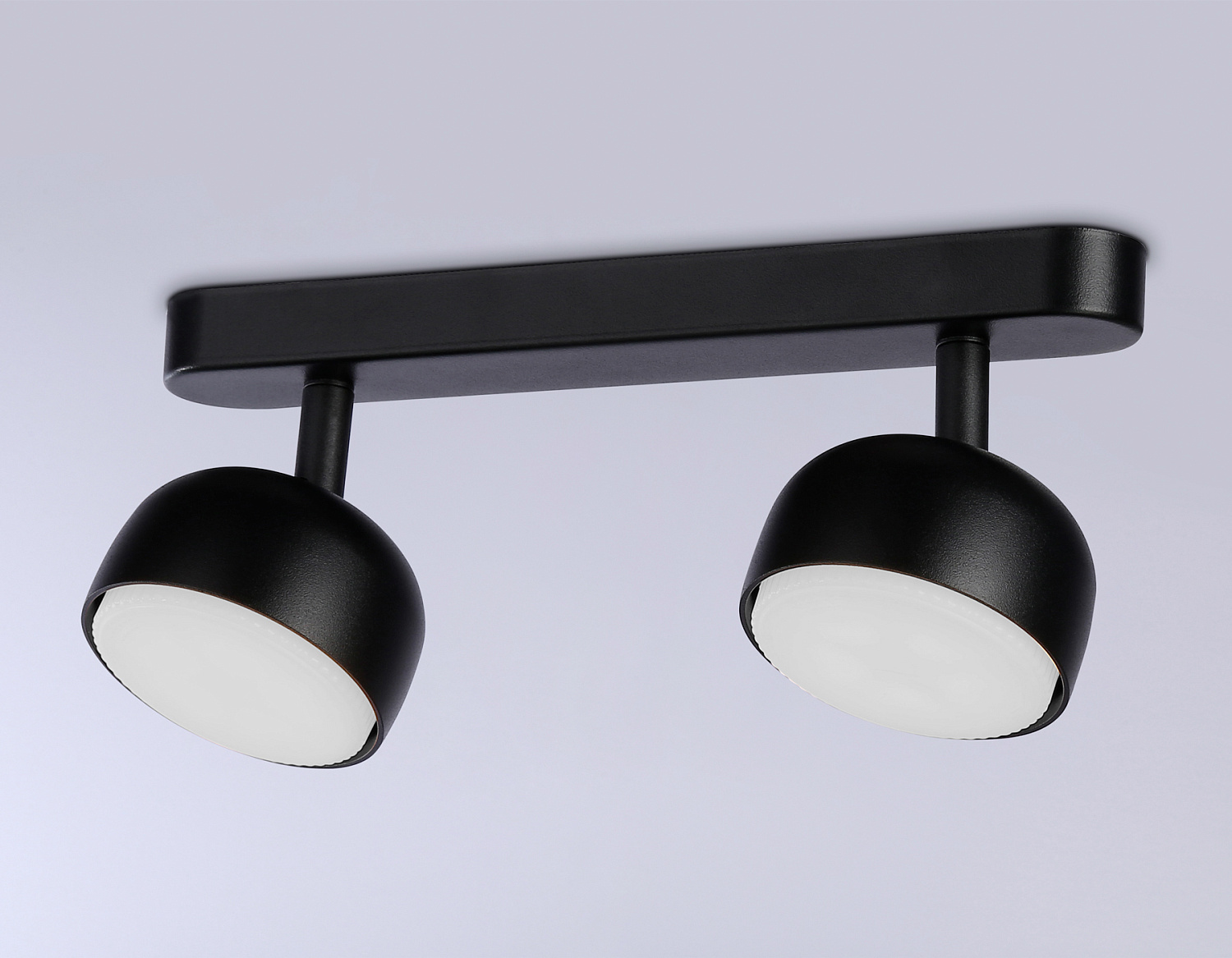 Светильник накладной поворотный со сменной лампой GX53 TN71012/2 BK черный GX53/2 max 12W 260*80*90