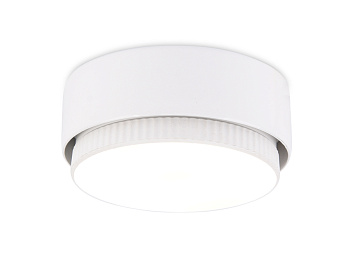 Накладной точечный светильник GX53 G102 WH белый GX53 D82*25