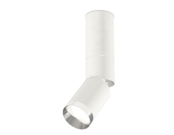 Комплект накладного поворотного светильника XM6312100 SWH/PSL белый песок/серебро полированное MR16 GU5.3 (C6322, A2060, A2220, C6312, N6132)