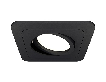Комплект встраиваемого поворотного светильника XC7902010 SBK черный песок MR16 GU5.3 (C7902, N7711)