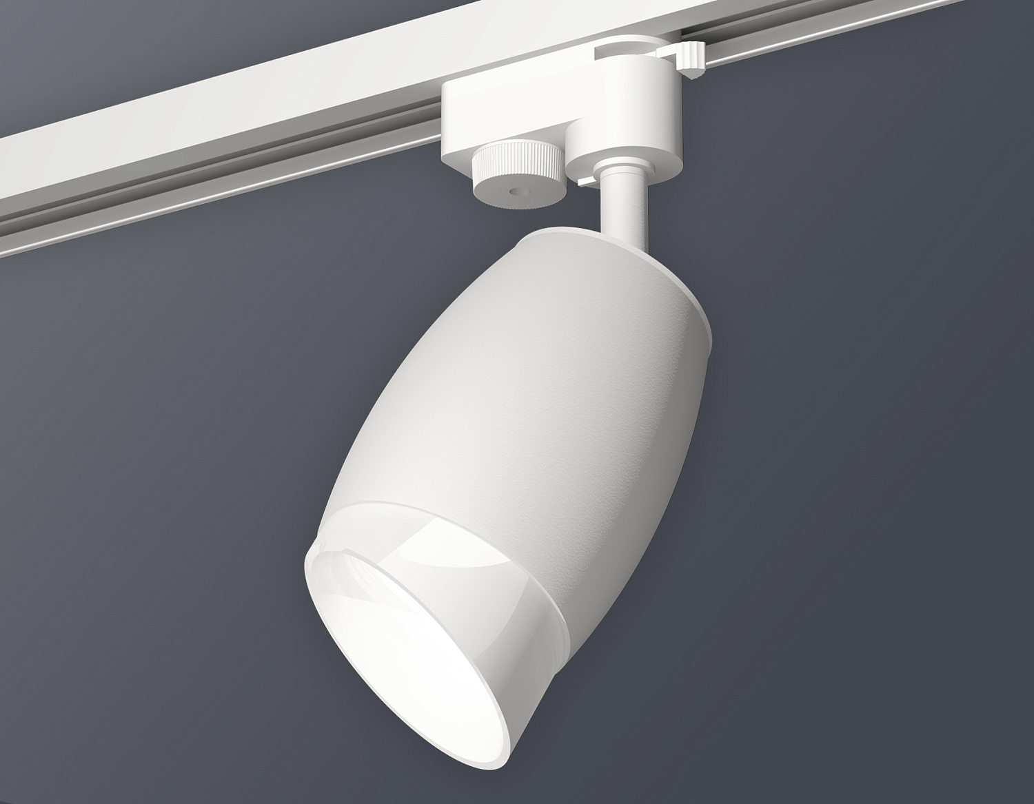 Комплект трекового однофазного светильника XT1122007 SWH/FR белый песок/белый матовый MR16 GU5.3 (A2520, C1122, N7175)