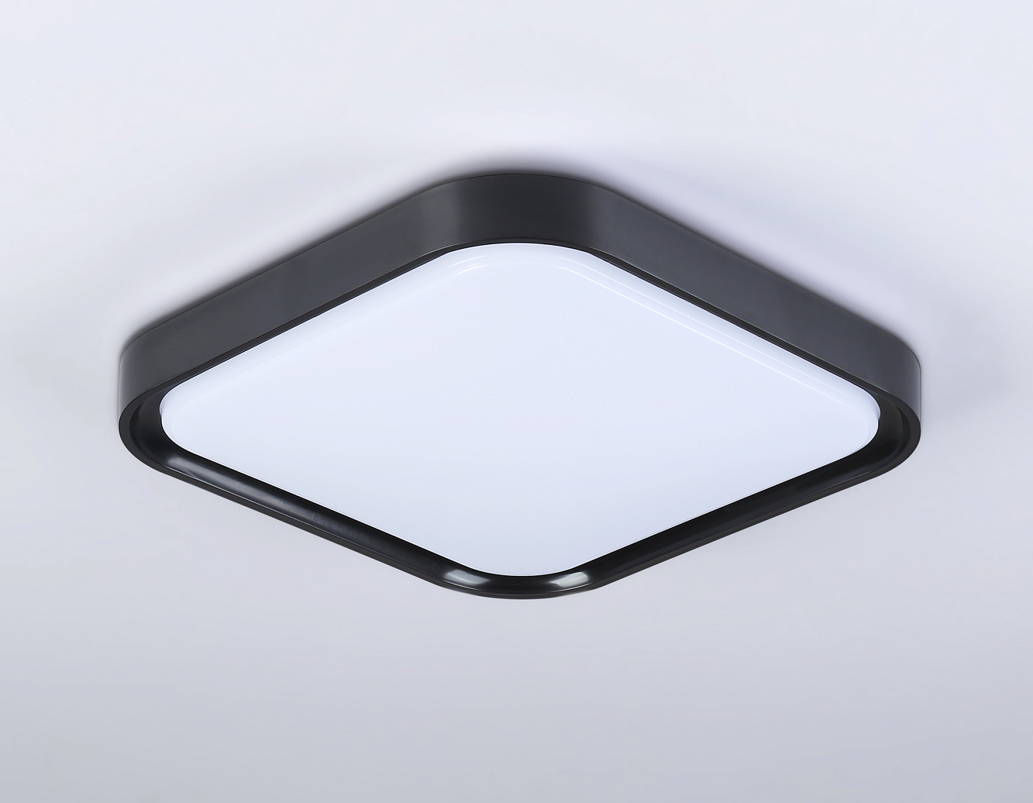 Потолочный светодиодный светильник FZ1262 BK черный 18W 5000K 250*250*60 (Без ПДУ)