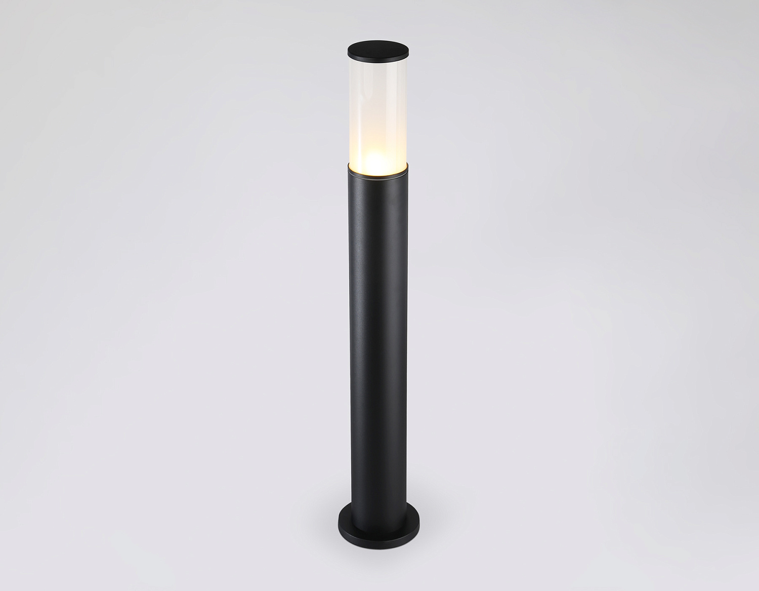 Уличный ландшафтный светильник ST2459 BK/FR черный/белый матовый IP54 E27 max 40W D90*800