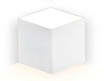 Настенный светодиодный светильник FW139 WH/S белый/песок LED 4200K 10W 170*150*90