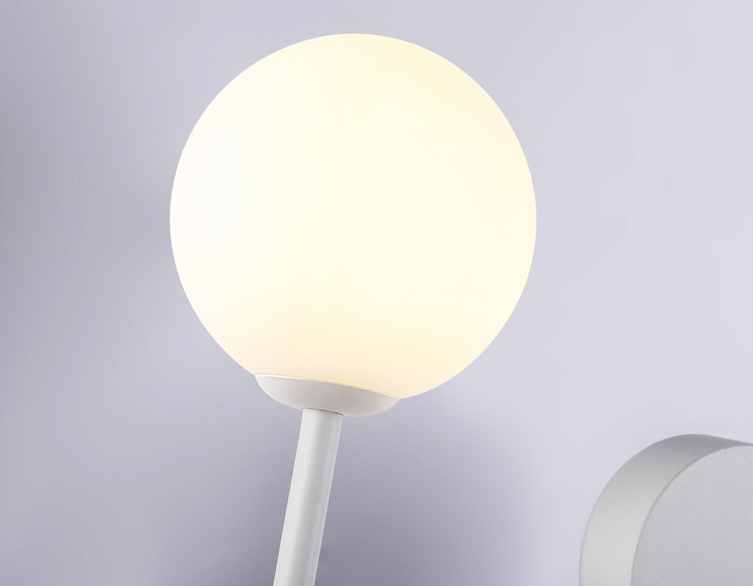 Настенный светодиодный светильник со сменной лампой FL66388/3 WH белый 4W 4200K+G9+GU10 378*200*100