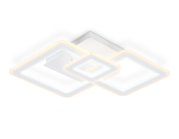 Потолочный светодиодный светильник с пультом FA862 WH белый 79W 505*470*95 (ПДУ РАДИО 2.4)