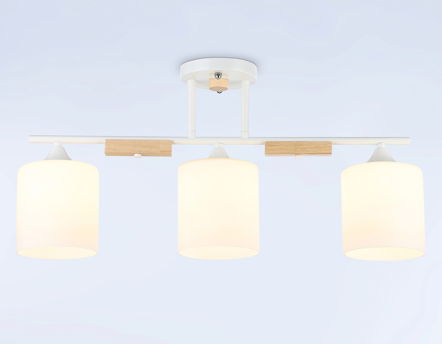 Подвесной светильник TR9546/3 WH/FR белый/белый матовый E27/3 max 40W 595*115*280