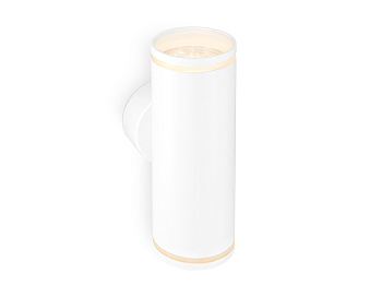 Настенный светильник со сменной лампой GU10 и акрилом FW2488/2 WH белый GU10/2 max 12W 170*55*95