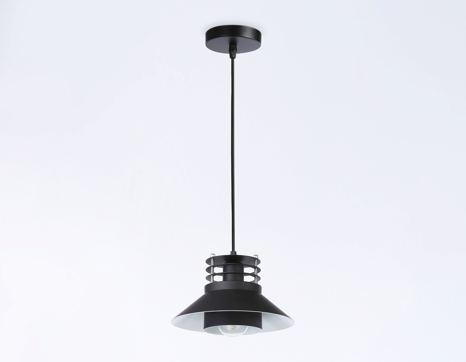 Подвесной светильник в стиле лофт TR8172 BK черный E27 max 40W D203*940