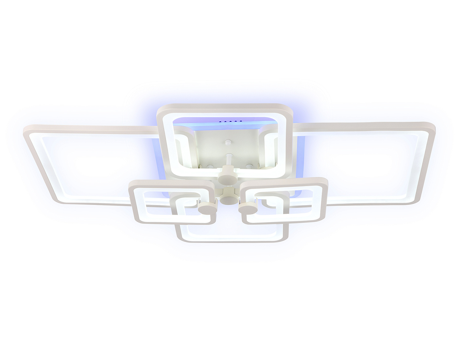 Потолочный светодиодный светильник с пультом FA5306/4+2 WH белый 176W 800*550*140 (ПДУ РАДИО 2.4G)