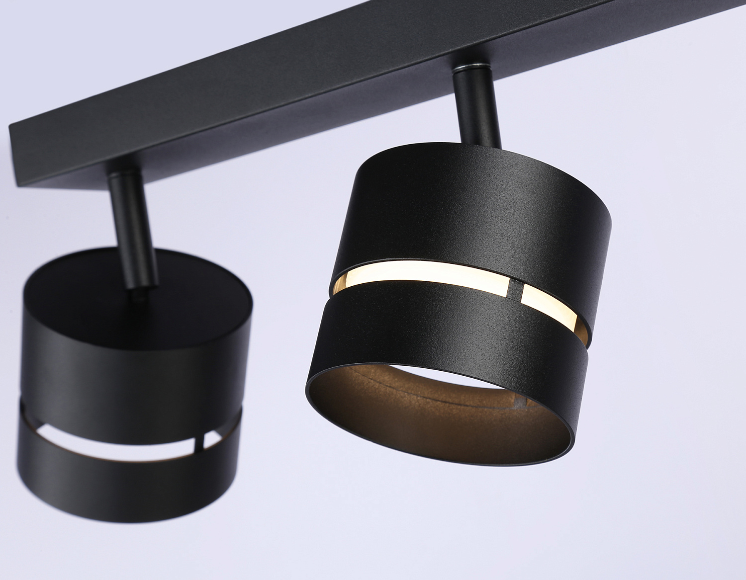 Светильник накладной поворотный со сменной лампой GU10 TN71064/3 BK черный GX53/3 max 12W 405*85*150